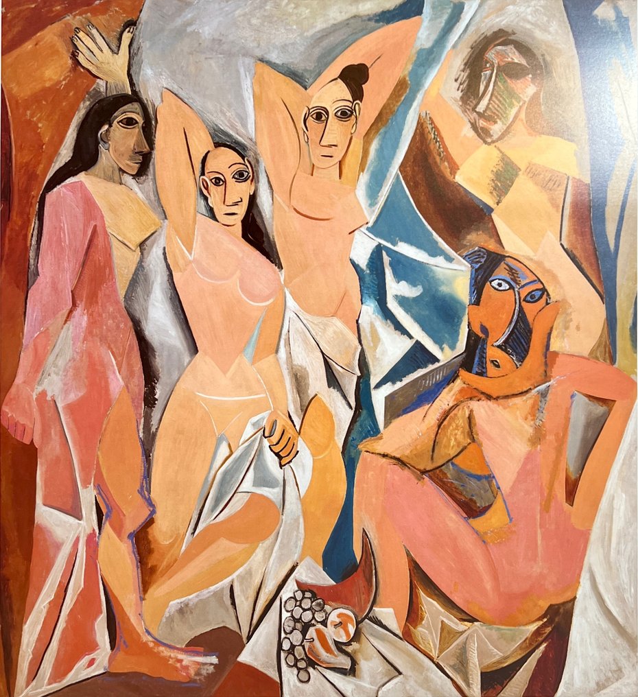 Pablo Picasso (after) - Las señoritas de Aviñon - 1980s #1.0