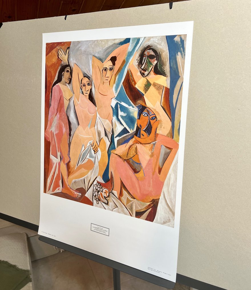Pablo Picasso (after) - Las señoritas de Aviñon - 1980s #1.0