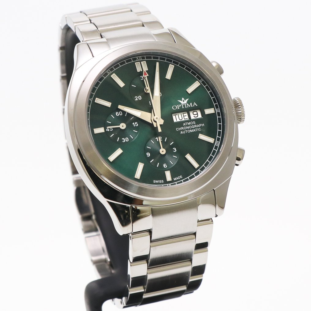 Optima - ATMOS Valjoux automatic - OSAC449-SS-12 - Senza Prezzo di Riserva - Uomo - 2020+  #2.1