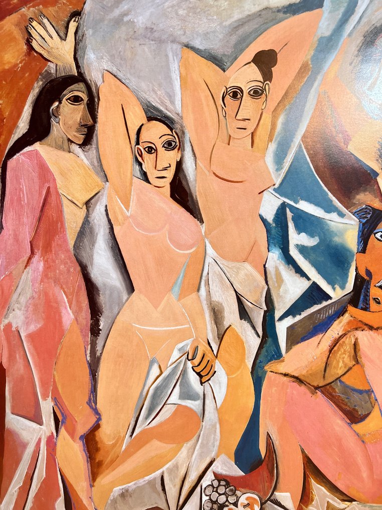 Pablo Picasso (after) - Las señoritas de Aviñon - 1980s #4.3