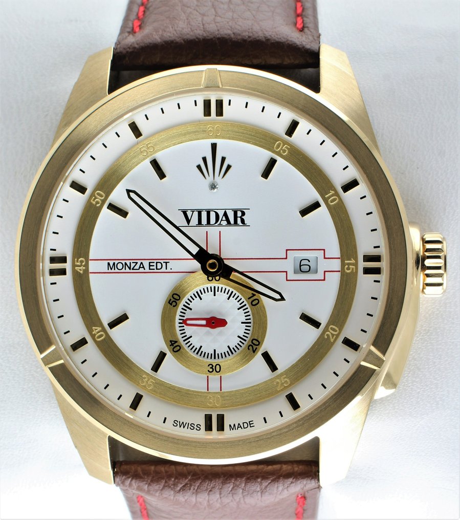 Vidar - Since 1909 - 'Monza' EDT - Swiss Automatic - Two Years Warranty - Ref. No: VR016-260-01-GL - Uomo - 2025 #3.2
