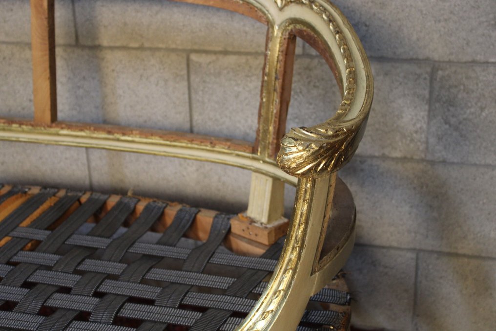 路易十六沙發結構 - 路易十六風格 - 木 - 20世紀上半葉及後來的修復 #3.1