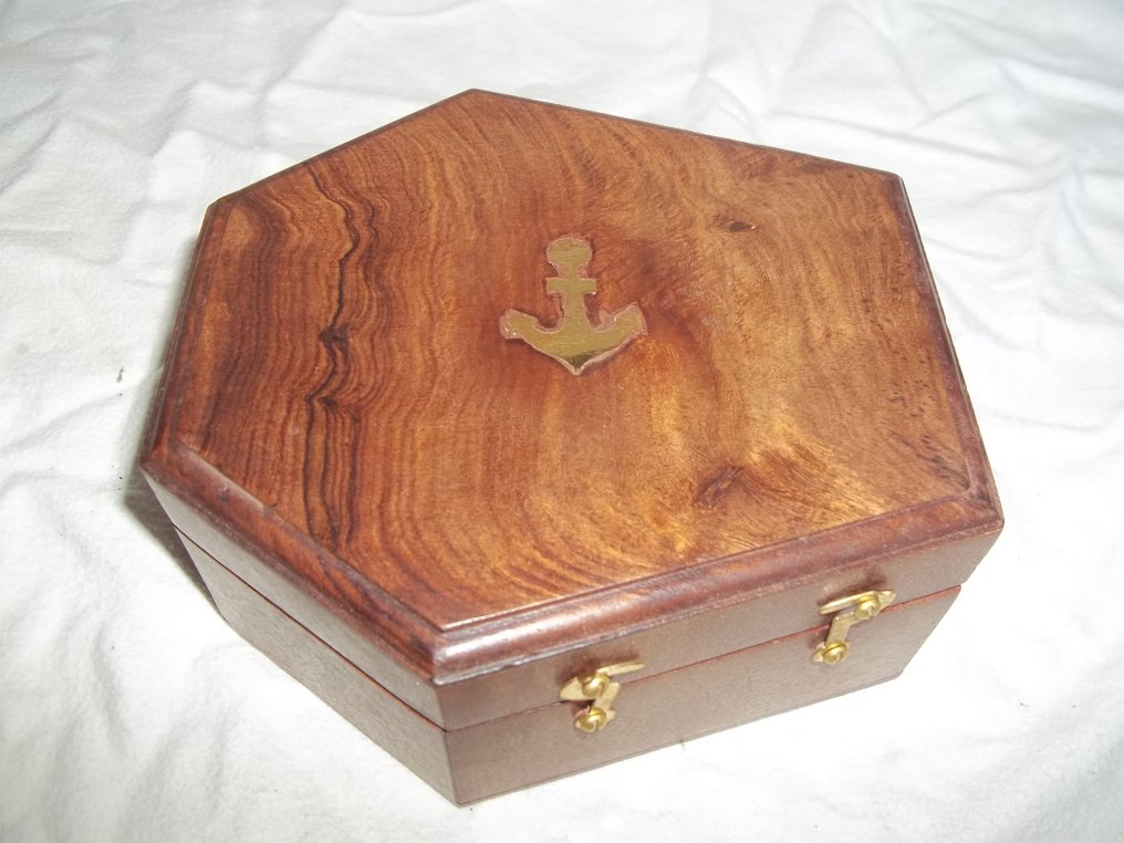 Sextante - Sextante itinerante victoriano en caja de madera - Kelvin & Hughes, Londres, 1917 - Completamente de #2.1