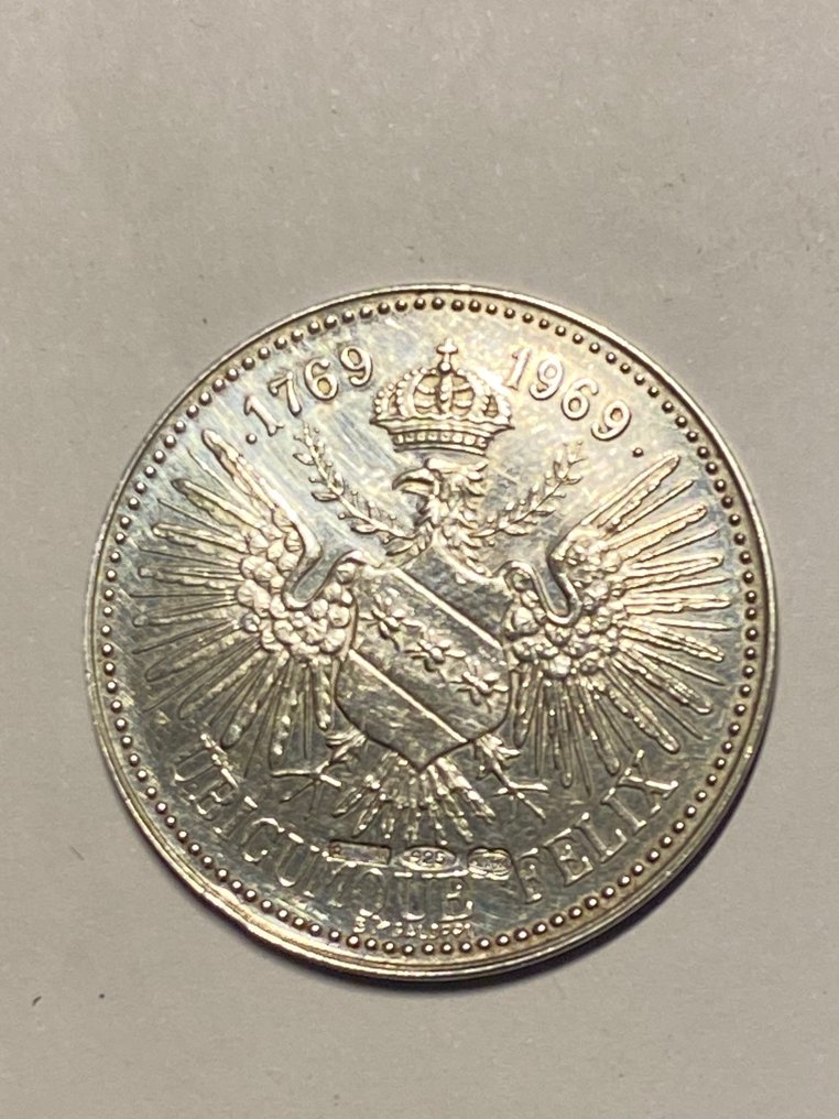 Italy. Medaglia in Argento 1969 - Napoleone Sovrano dell'Elba - Ag .925 (No Reserve Price) #1.0