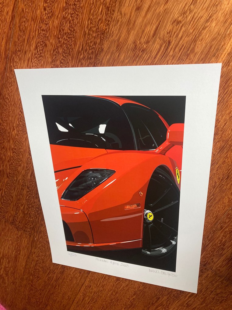 Lithografi ENZO - Ferrari - NO ENVIO A CANARIAS #1.0