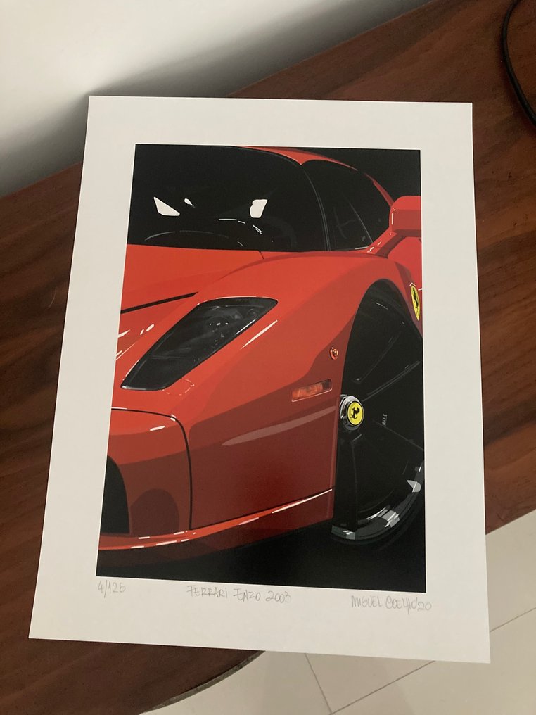 Lithografi ENZO - Ferrari - NO ENVIO A CANARIAS #1.0