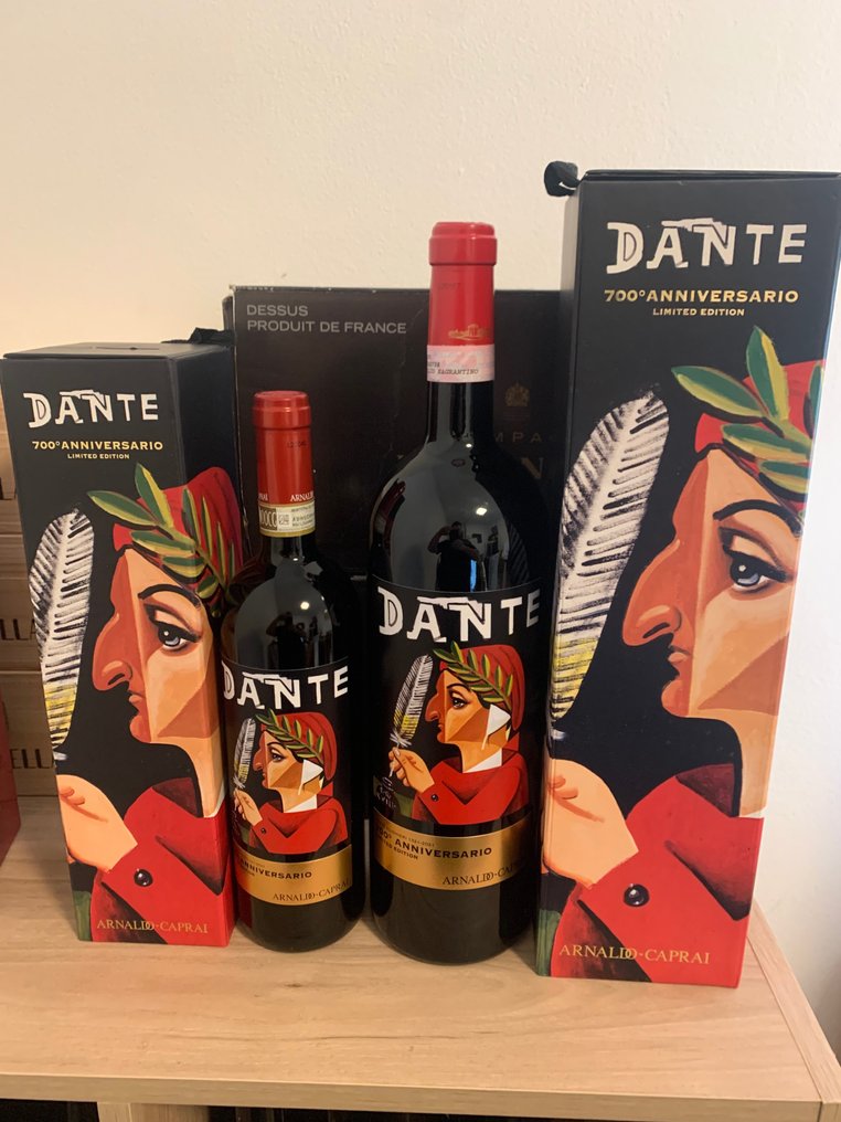 Arnaldo Caprai, Sagrantino "4Love Dante" 700 Anniversary - Umbria - 2 0.75L & 1.5L #2.1