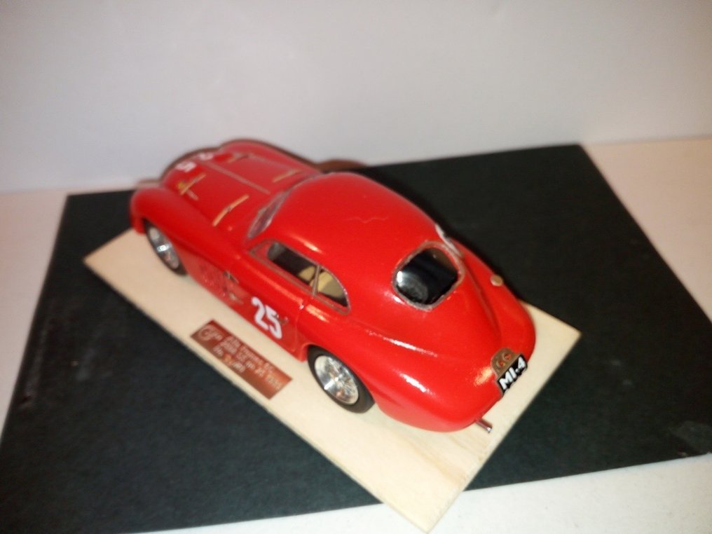 GCAM 1:43 - Modelracerbil - Alfa Romeo 2500/6c Touring coupè Le Mans '39 #25 - Endurance LM #2.1