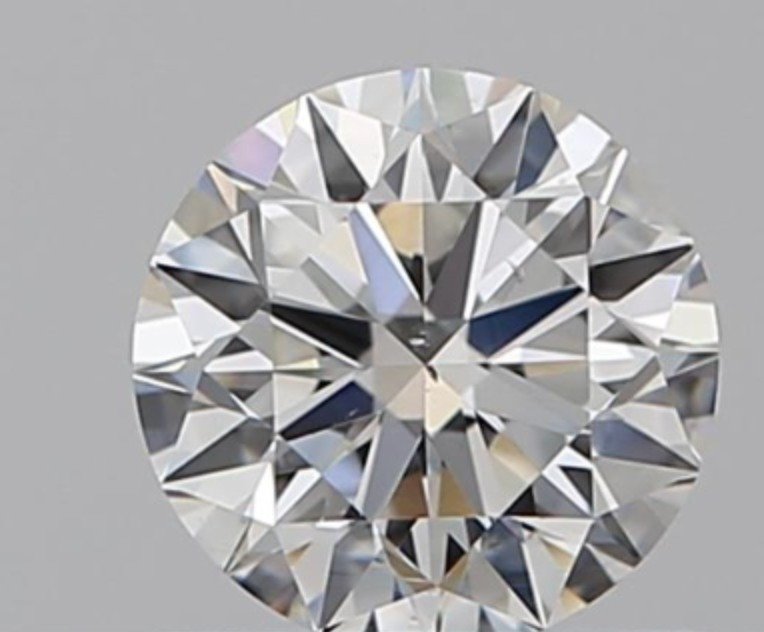 1 pcs Diamant - 0.70 ct - Brilliant, Rund - F - VS2 #1.1