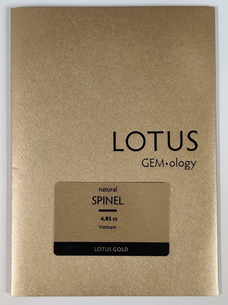 Spinell  - 4.85 ct - Lotus Gemology #2.1