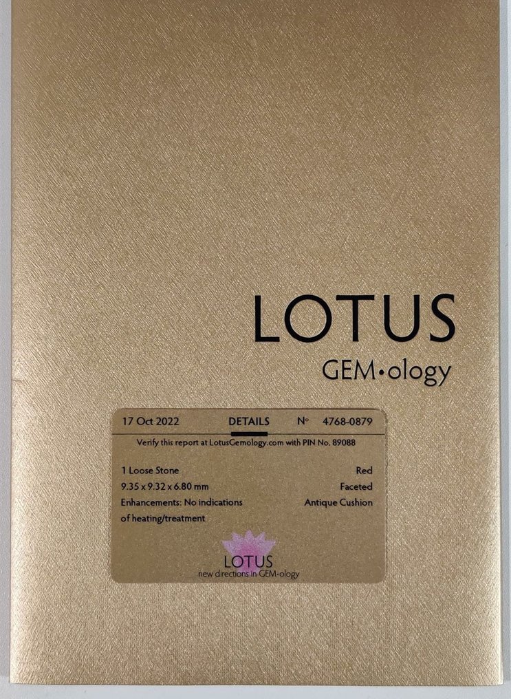 Spinell  - 4.85 ct - Lotus Gemology #2.2