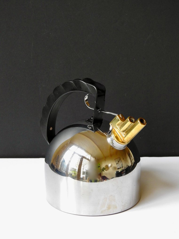 Alessi - Richard Sapper - Χύτρα -  εννέα χιλιάδες ενενήντα ένα - ανοξείδωτο ατσάλι και χαλκός #1.0