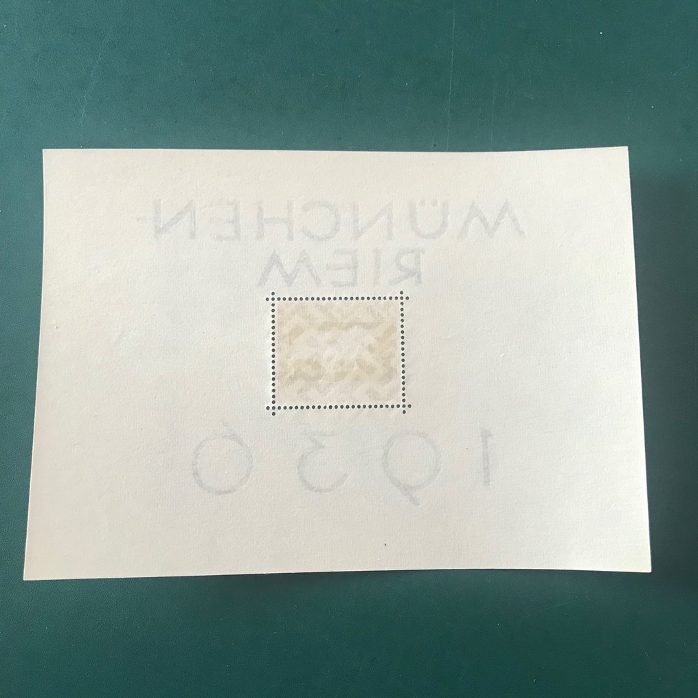 German Empire 1936 - Three consecutive blocks: horse racing and Olympic Games - Michel blok 4/6 #2.1