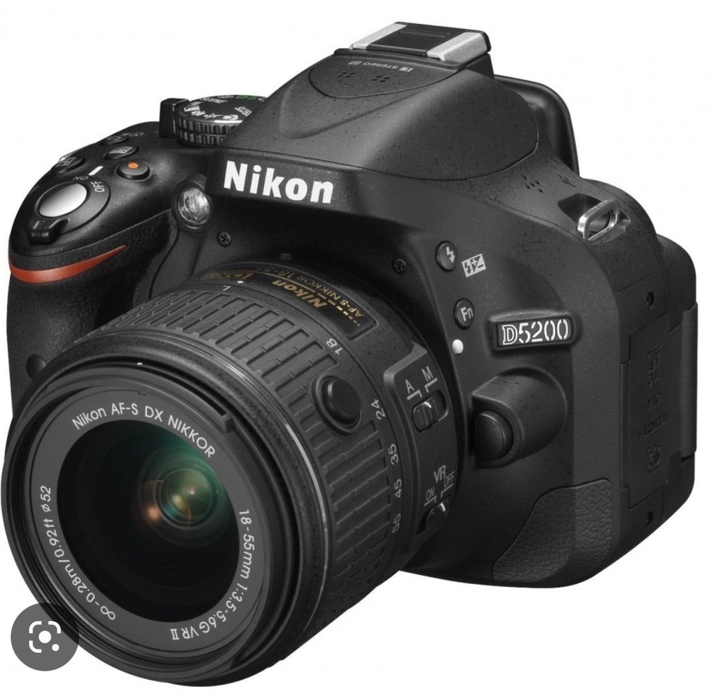 Nikon D5200 AF-P Nikkor 18-55G-DX-VRmm/PRO-SHOOT/Focus/Best-SHOOT/ KIT/TOP/excellent Digital reflex camera (DSLR) #1.0