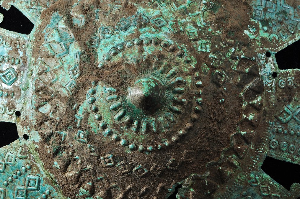 Luristan Bronze Bouclier - 44.5 cm #2.1