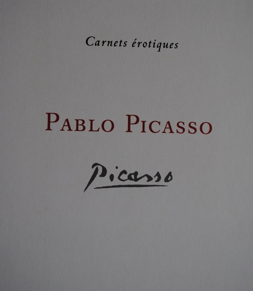 Pablo Picasso (1881-1973) - Carnet érotique #1.0