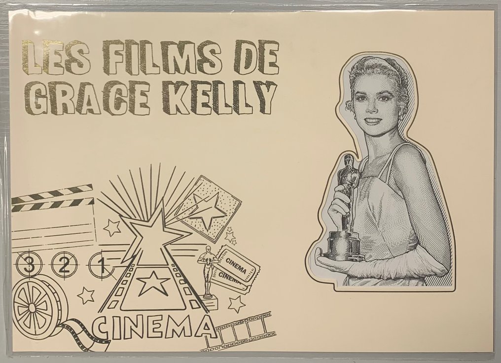 Monaco - Rare block 'Les Films de Grace Kelly' in its original insert! - Yvert & Tellier bloc n° 106 #1.0