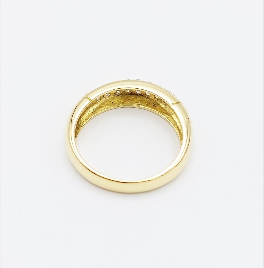 18 karaat Geel goud - Ring - 0.20 ct Diamant #3.2