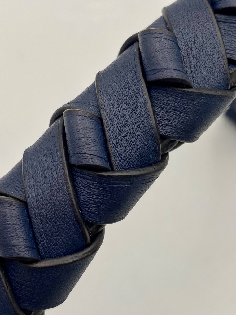 Louis Vuitton - accessorio in pelle blu hw argento - Shoulder strap #3.2