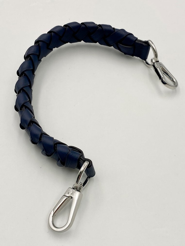 Louis Vuitton - accessorio in pelle blu hw argento - Shoulder strap #1.0