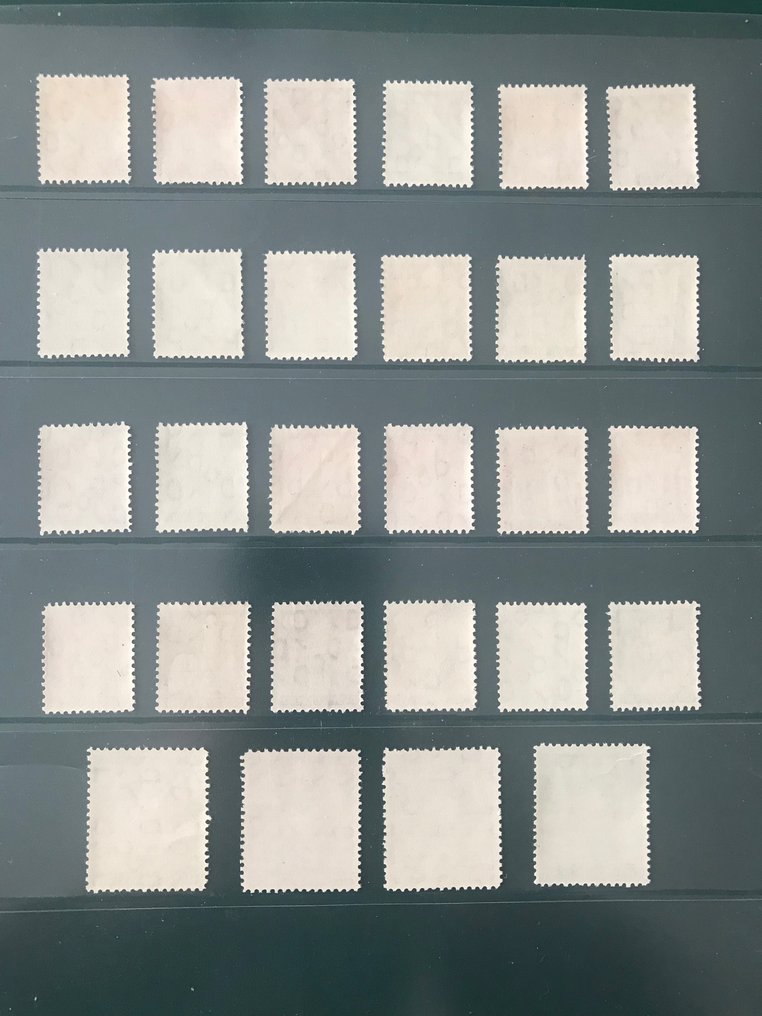 同盟国军事占领德国(英美区域） 1948 - 宽松的建筑 - Michel 73/100 wg #4.3