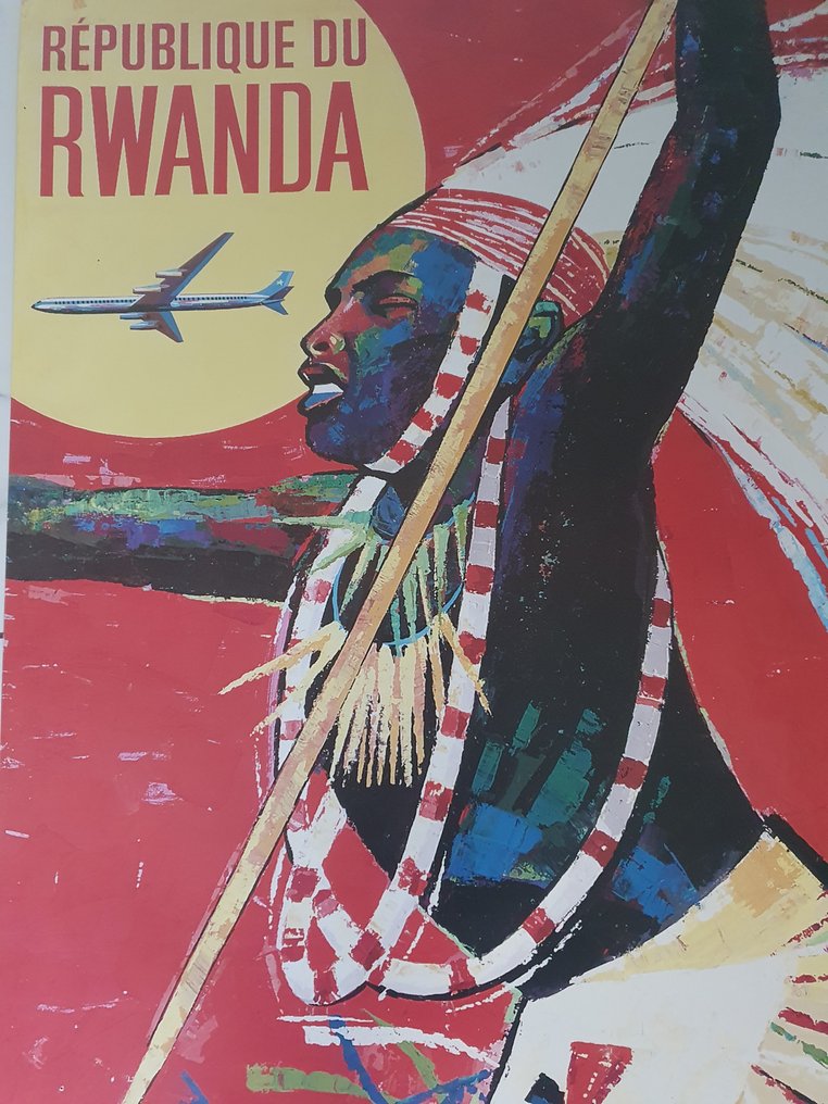 Divers - Sabena Air: Congo - Rwanda - L'Afrique - Chicago - San Francisco - California - Europe - Δεκαετία του 1970 #2.1