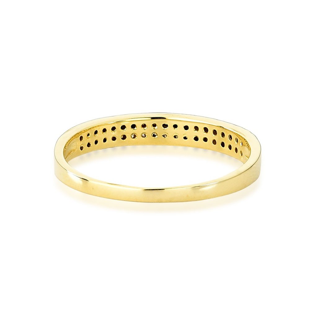 Bague - 14 carats Or jaune - 0.47ct. tw. Diamant (Naturelle) - 802752 #2.1