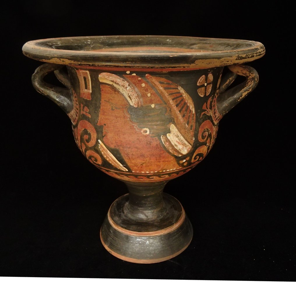 古希腊 - 大火山口 - 前博物馆 - 阿普利5世纪前公元前 - 具有出口许可证 #1.0