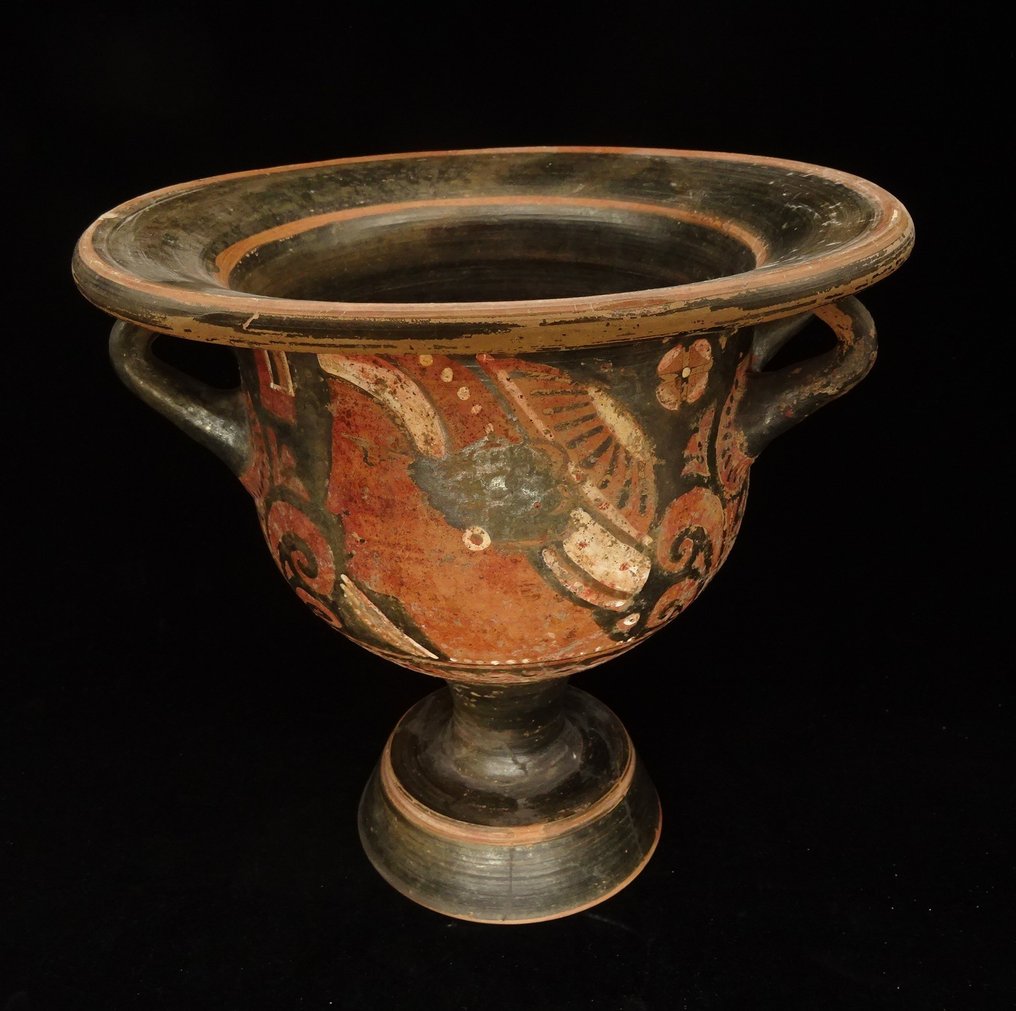 古希腊 - 大火山口 - 前博物馆 - 阿普利5世纪前公元前 - 具有出口许可证 #4.3