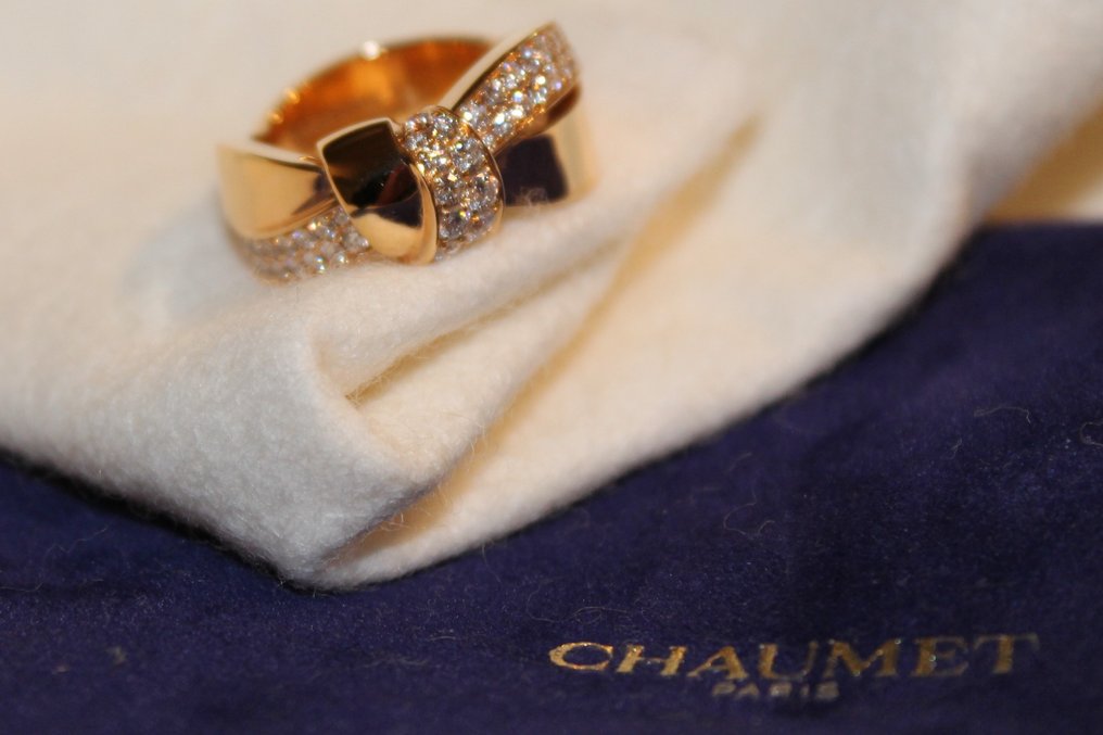 Chaumet - 18 kt. Rózsaszín arany - Gyűrű - 0.82 ct Gyémánt #2.2