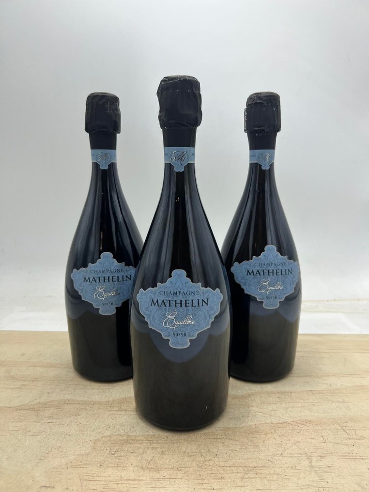 2015 Mathelin, Equilibre - 香檳 - 3 瓶 (0.75L) #1.1