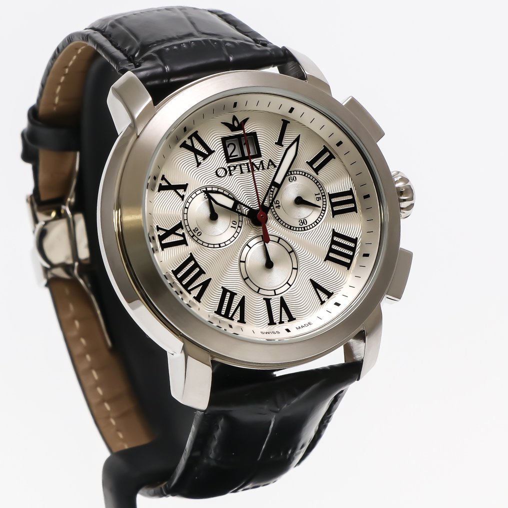 Optima - Swiss Chronograph - OSC392-SL-1 - No Reserve Price - Men - 2010-2020 #2.1
