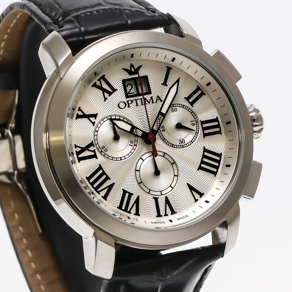 Optima - Swiss Chronograph - OSC392-SL-1 - No Reserve Price - Men - 2010-2020 #1.0