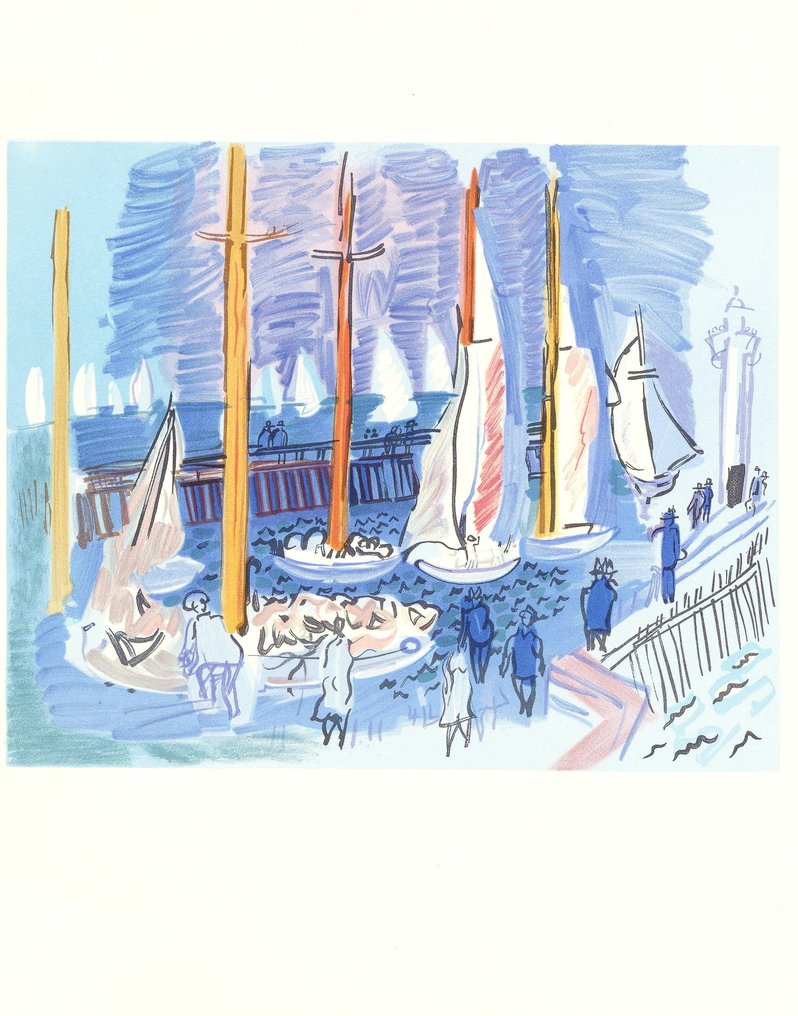 Raoul Dufy (1877-1953) - La Régate #1.0