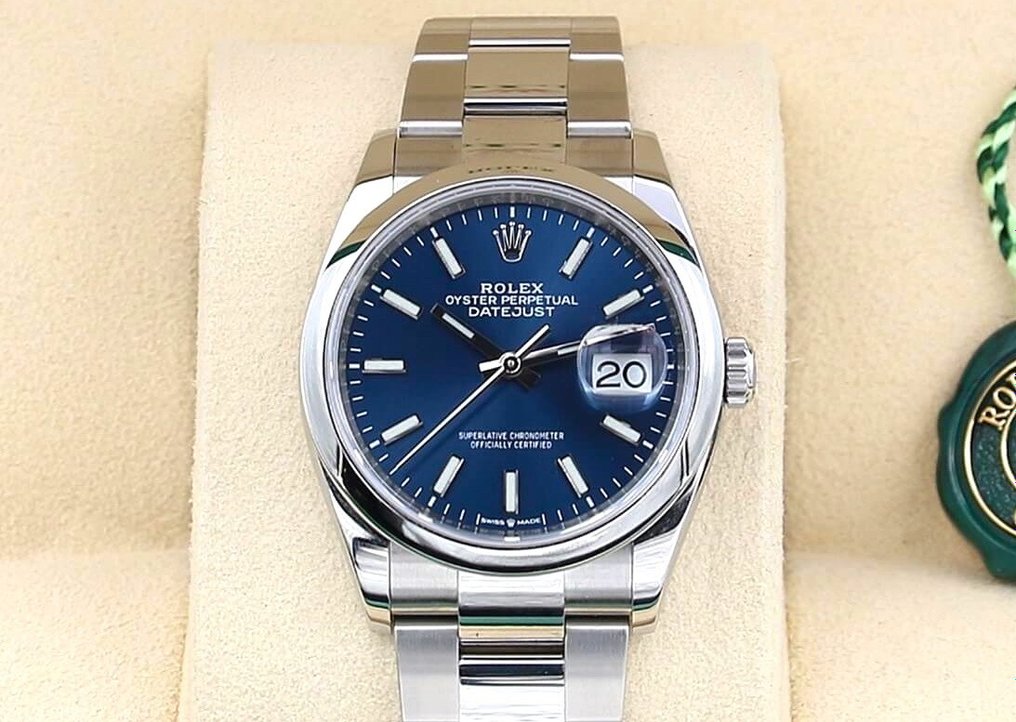 Rolex - Oyster Perpetual Datejust 36 'Blue Dial' - 126200 - Unisex - 2011-nu #1.1