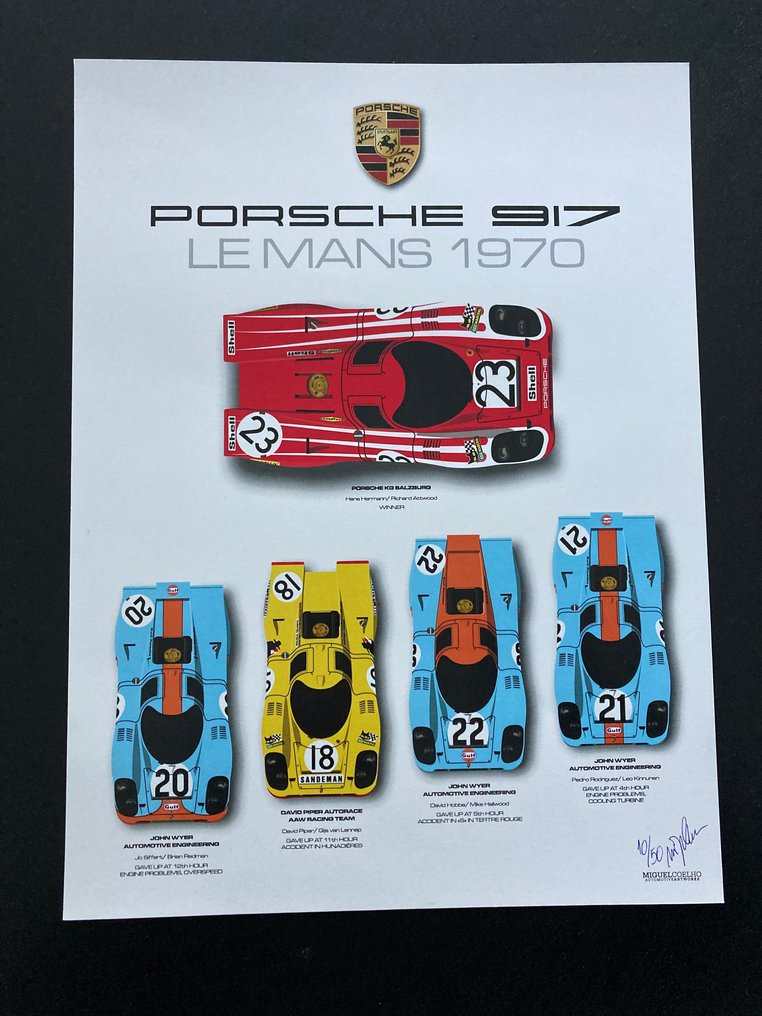 Lithography - Porsche - NO ENVIO A CANARIAS #3.2