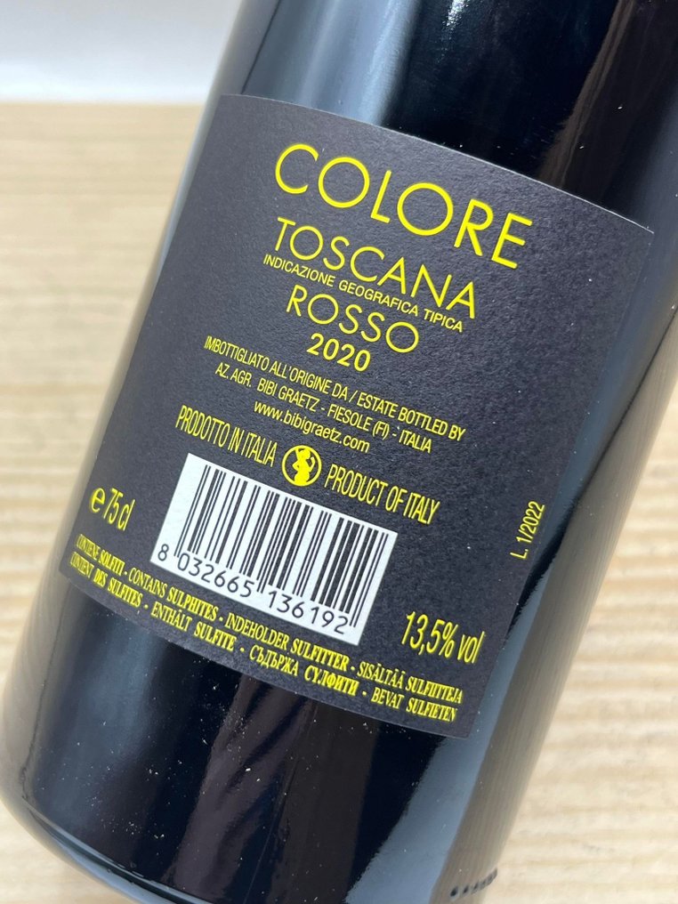 2020 Bibi Graetz, Colore - 托斯卡納 - 1 Bottle (0.75L) #2.1