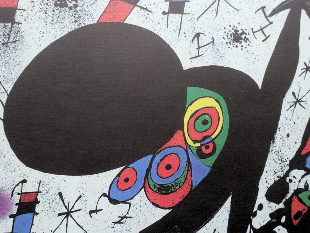 Joan Miro (1893-1983) - Hommage à Joan Pratt #4.3
