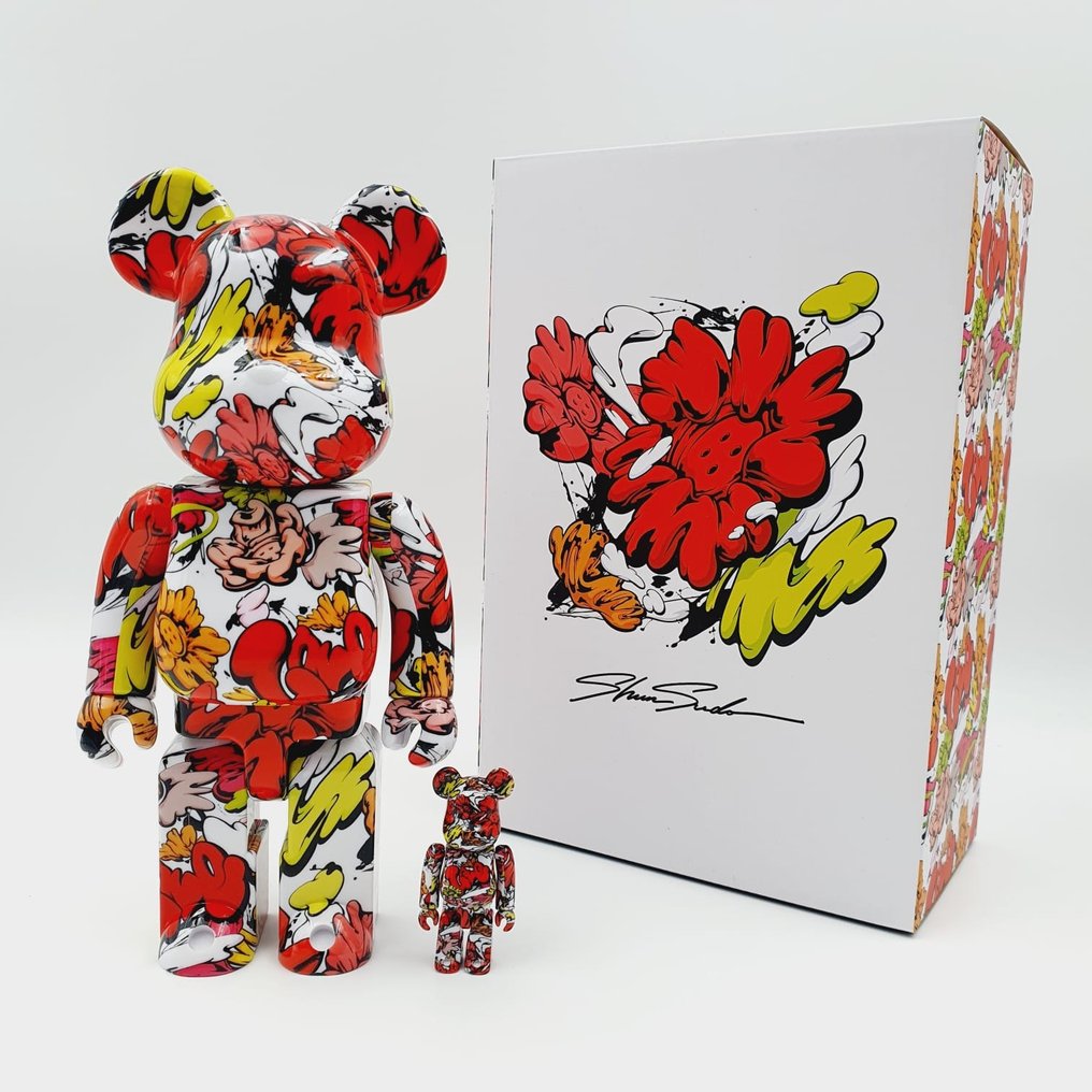 Shun Sudo - Be@rbrick x Shun Sudo 400% 100% 2022 #1.0