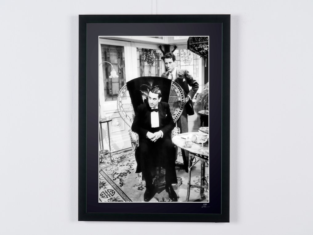 Robert De Niro, James Woods  - Once Upon a Time in America, 1984. - Fine Art Photography - Luxury Wooden Frame 70X50 cm - Limited Edition 01 of 30 - Serial 20147 - Original Certificate (COA), Hologram - 100% New. Shipping Reduction from 3 items #1.0