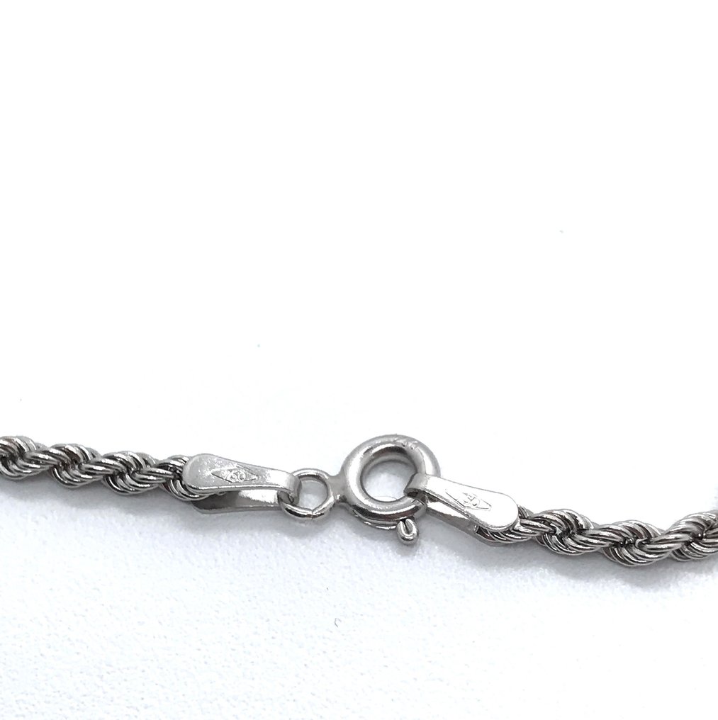 18 kt Vittguld - Halsband med hänge - 1.95 ct Diamant #2.1