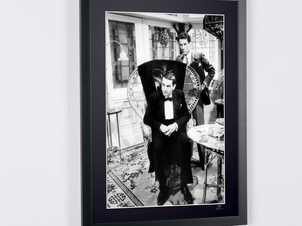 Robert De Niro, James Woods  - Once Upon a Time in America, 1984. - Fine Art Photography - Luxury Wooden Frame 70X50 cm - Limited Edition 01 of 30 - Serial 20147 - Original Certificate (COA), Hologram - 100% New. Shipping Reduction from 3 items #4.3