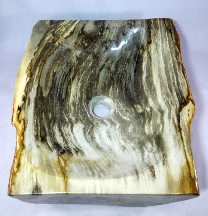  Νιπτήρας - πετρωμένο ξύλο - νιπτήρας #4.3