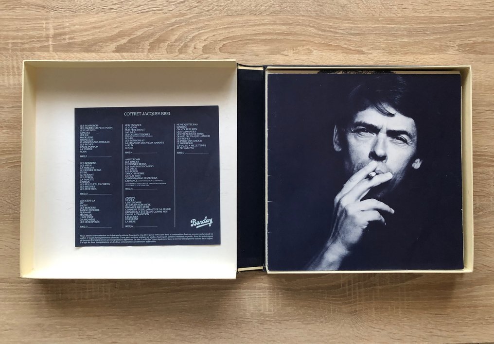 Jacques Brel - Brel [8 x LP Boxset] - LP 套裝 - 立體聲 - 1979 #2.1
