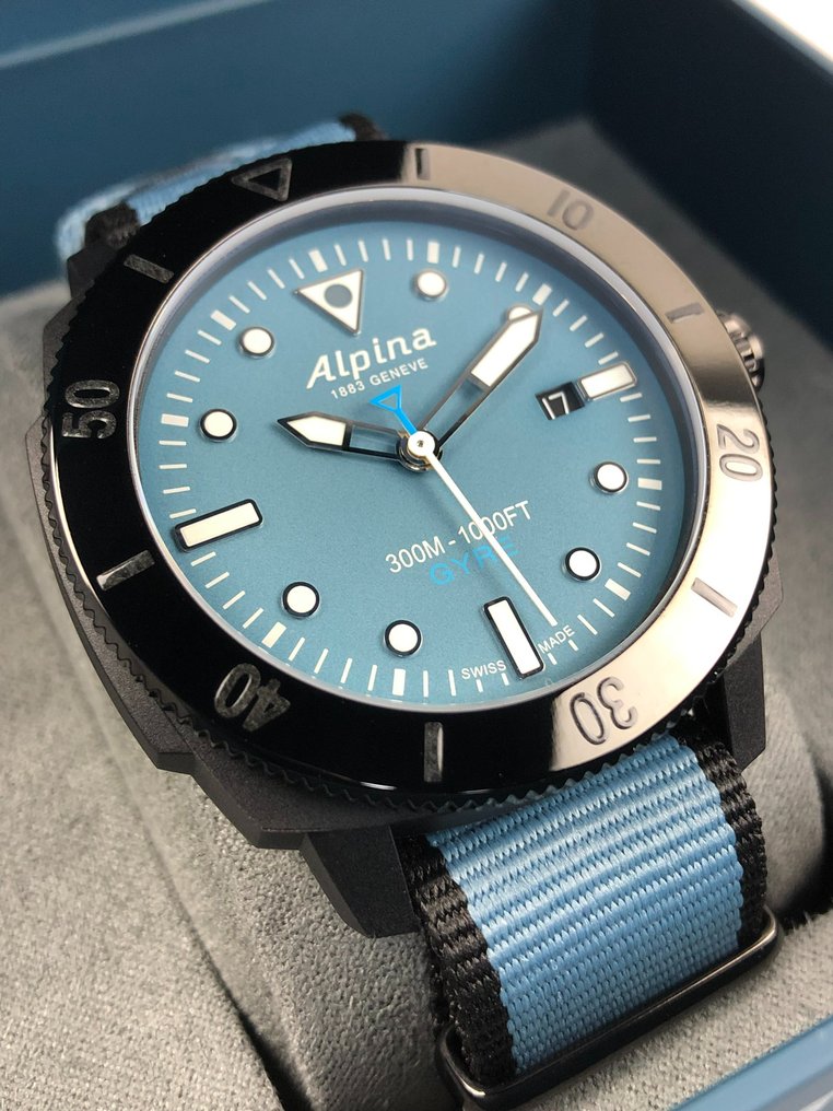 Alpina - Seastrong Diver Gyre Automatic Limited Edition - AL-525LNB4VG6BLK - Men - 2020+  #2.1