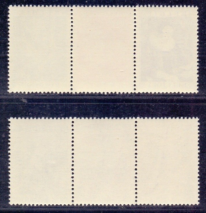 Βέλγιο 1949 - Ζωγραφιές των Jordaens και Van der Weyden - σφραγίδες από μπλοκ. - OBP/COB 792/97 samenhangend #1.0