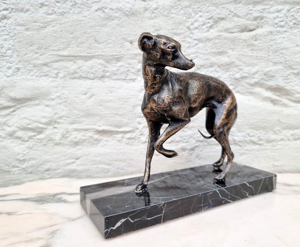 Statuetta - greyhound (2) - Marmo #4.3