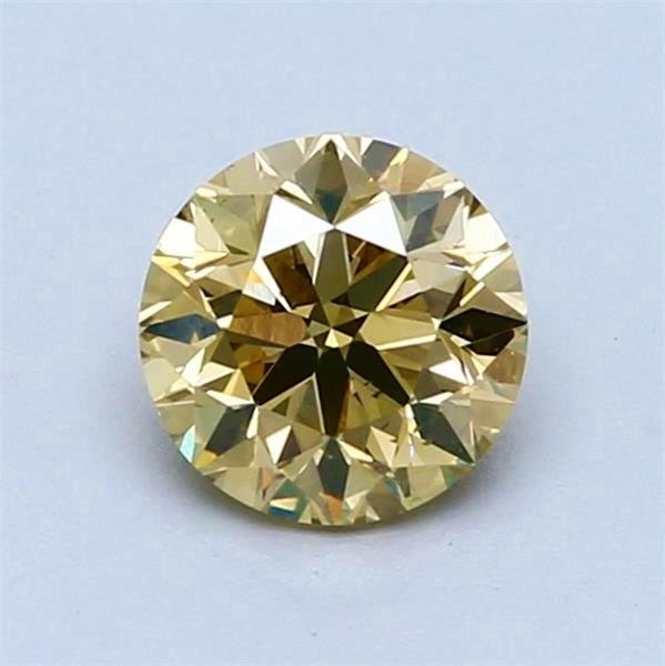 1 pcs Diamant  - 1.01 ct - Rund - SI1 #1.1