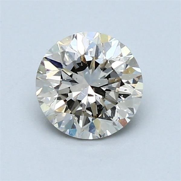 1 pcs Diamant  (Natural)  - 1.00 ct - Rund - J - I1 - International Gemological Institute (IGI) #3.1
