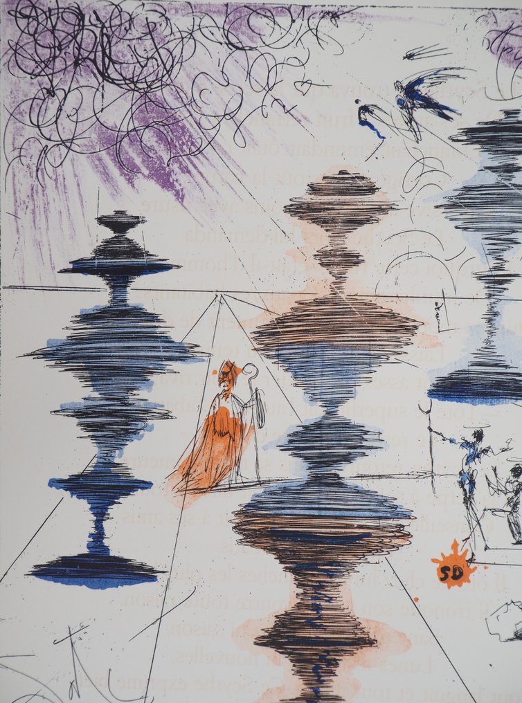 Salvador Dali (1904-1989) - Le Philosophe Scythe #4.3